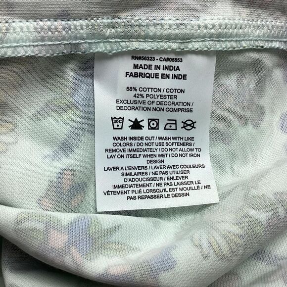 Nike Shirt Men L Blue Dri-Fit Player Floral Lightweight Short Sleeve Golf Polo - Picture 9 of 12